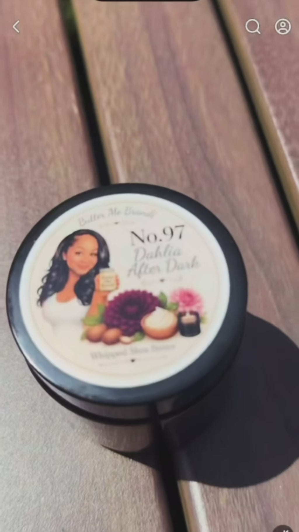 No. 97 Dahlia After Dark - Whipped Shea Butter 4oz jar | Butter Me Brandi #FanFavorite!!!